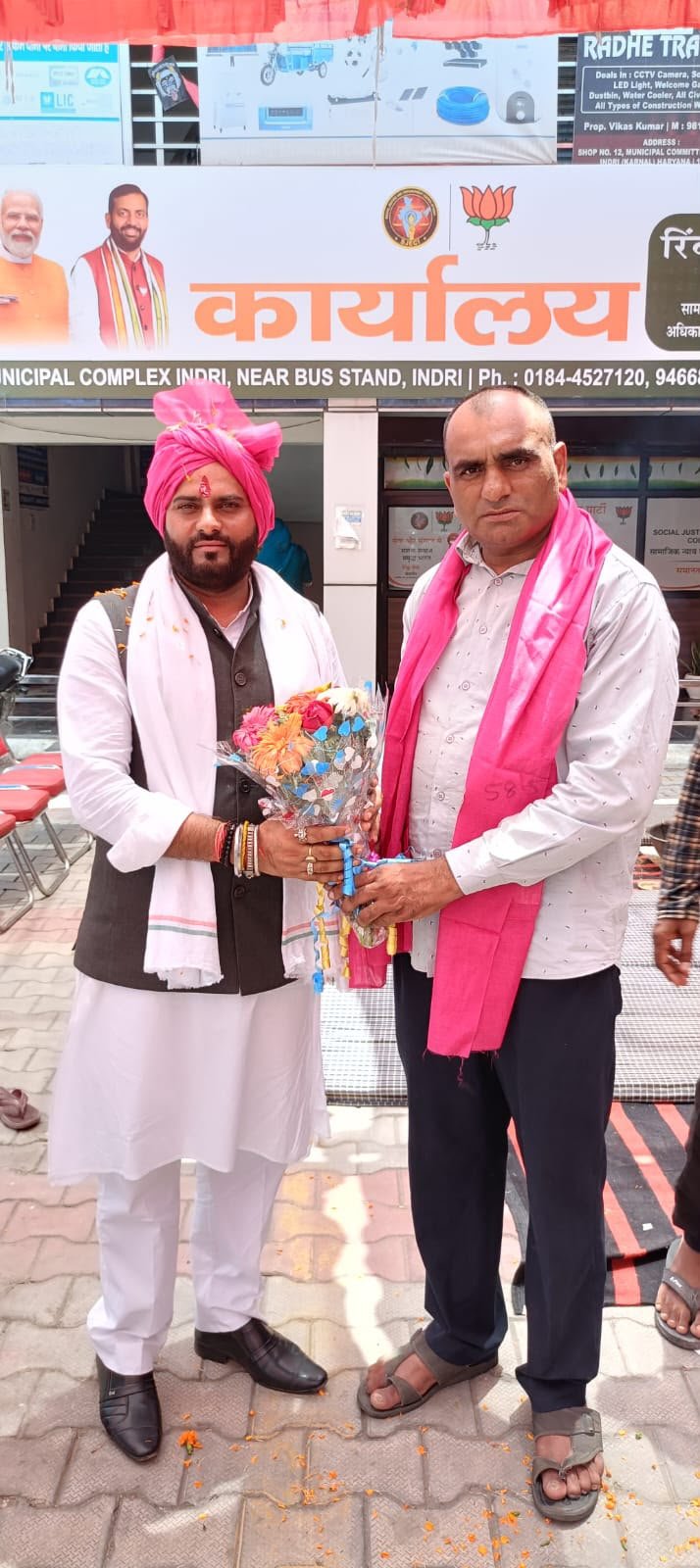 इंद्री में सोशल जस्टिस एंड एम्पावरमेंट काउंसिल ऑफ इंडिया के कार्यालय का उद्घाटन